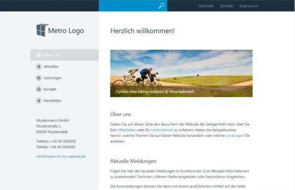 Hochwertige Content-Management-Designs